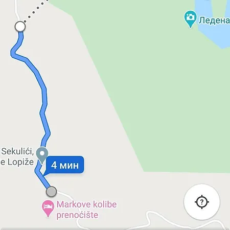 公寓 Markove Kolibe 1, Uvac,vecaa 谢尼察