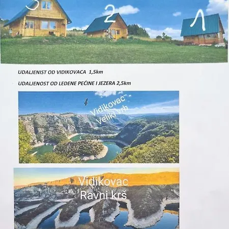 Markove Kolibe 1, Uvac,vecaa 公寓 谢尼察