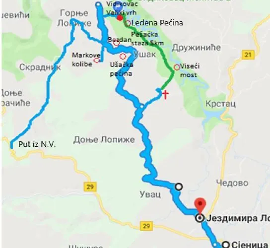 شقة Markove Kolibe 1, Uvac,vecaa *